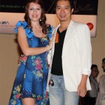 Lucia Conte con lo stilista  Do Trinh Hoai Nam